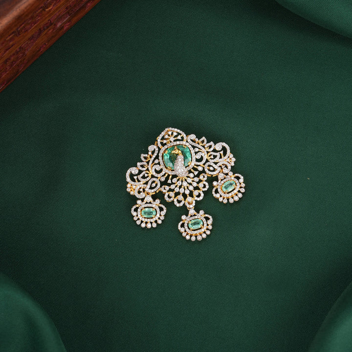 Grand and Luxurious Diamond Design Pendant