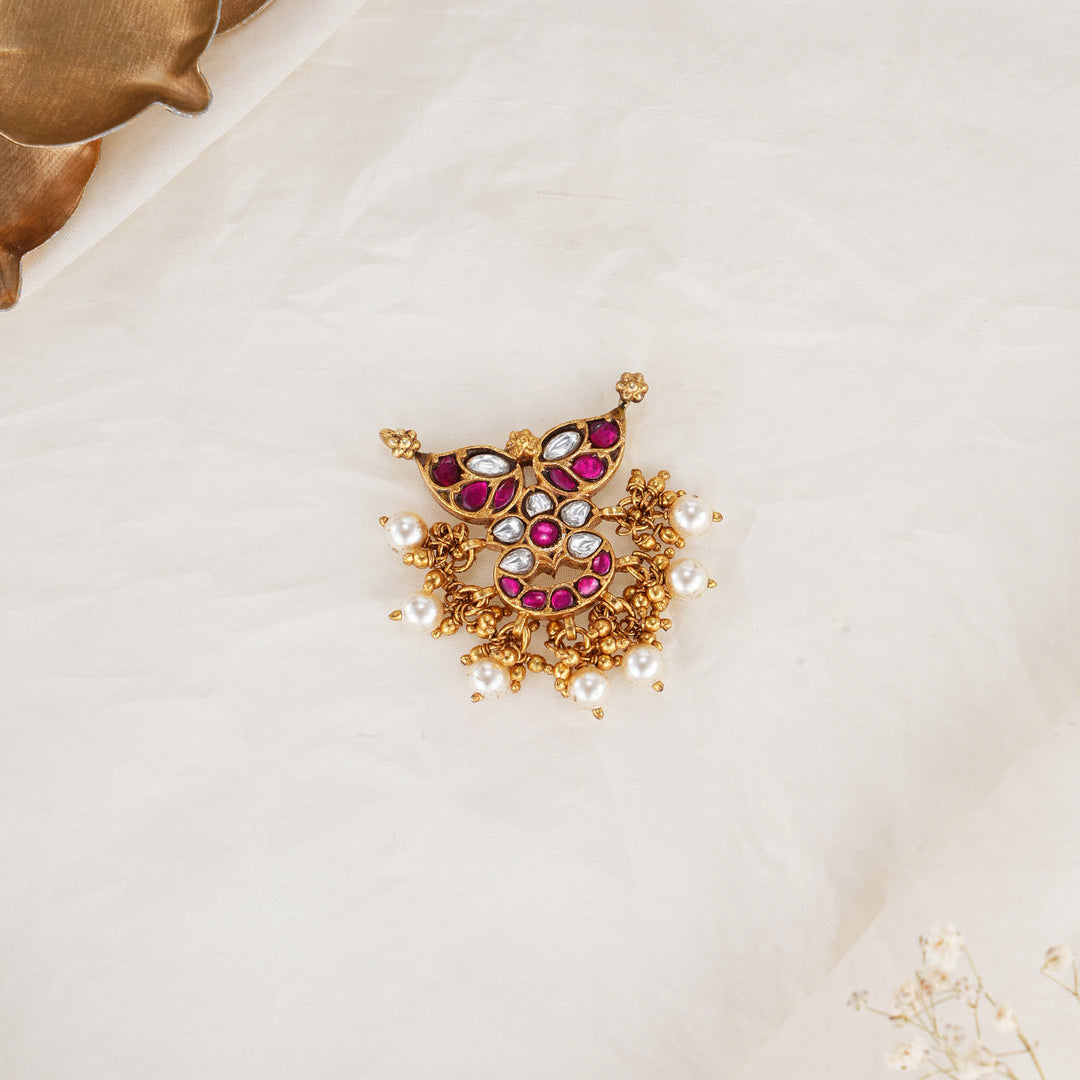 Fresh and Alive Kundan Pendant