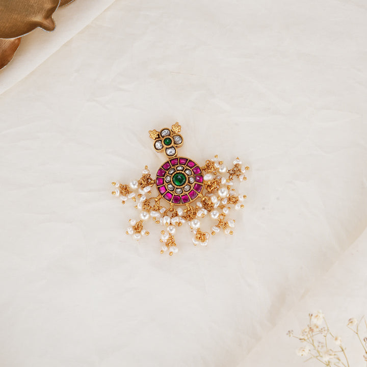 Ornate Kundan Pendant