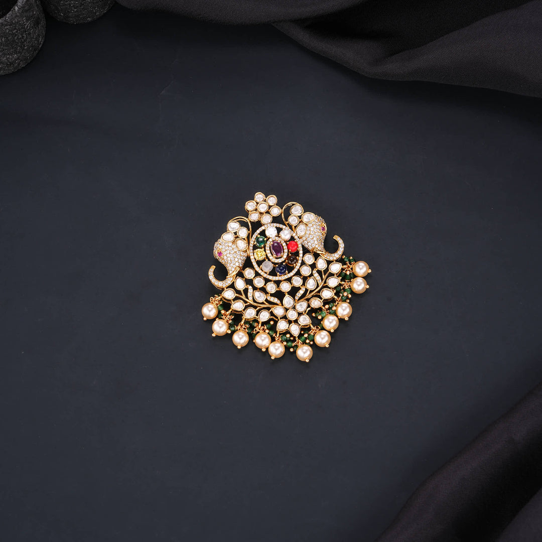 Authentic Zara Victorian Pendant set