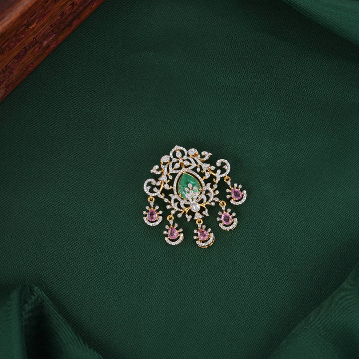 Show-Stopping Diamond Design Pendant