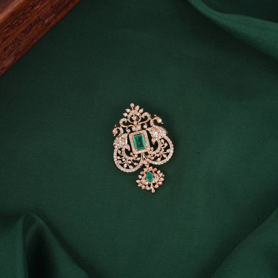 Vivid Intense Diamond Design Pendant