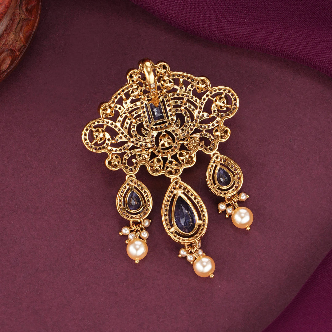 Luminous Charm Moissanite Pendant Set