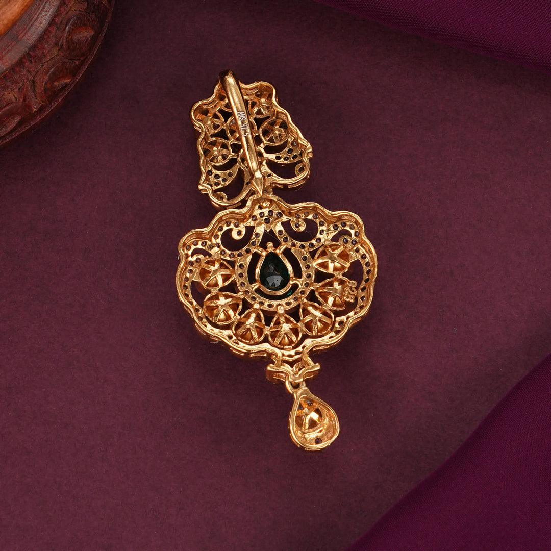 Ethereal Moissanite Pendant Set