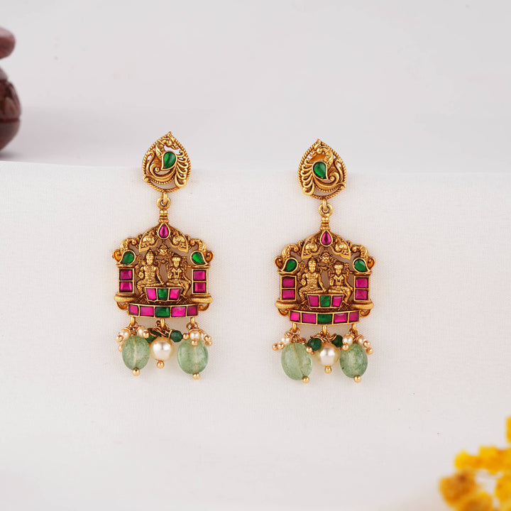 Shiv Parvathi Nagas Pendant Set