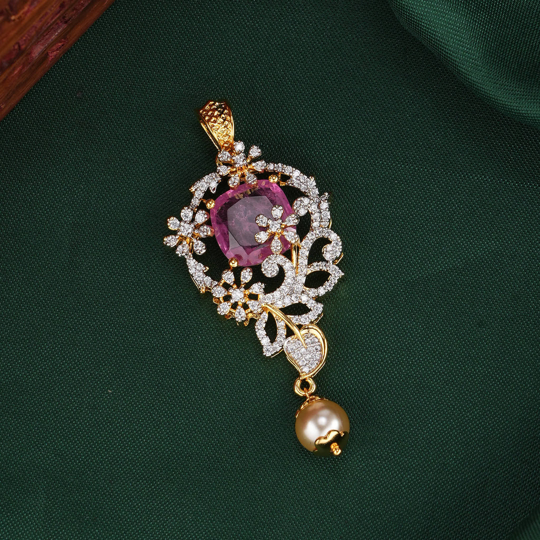 Intricate Diamond Design Pendant