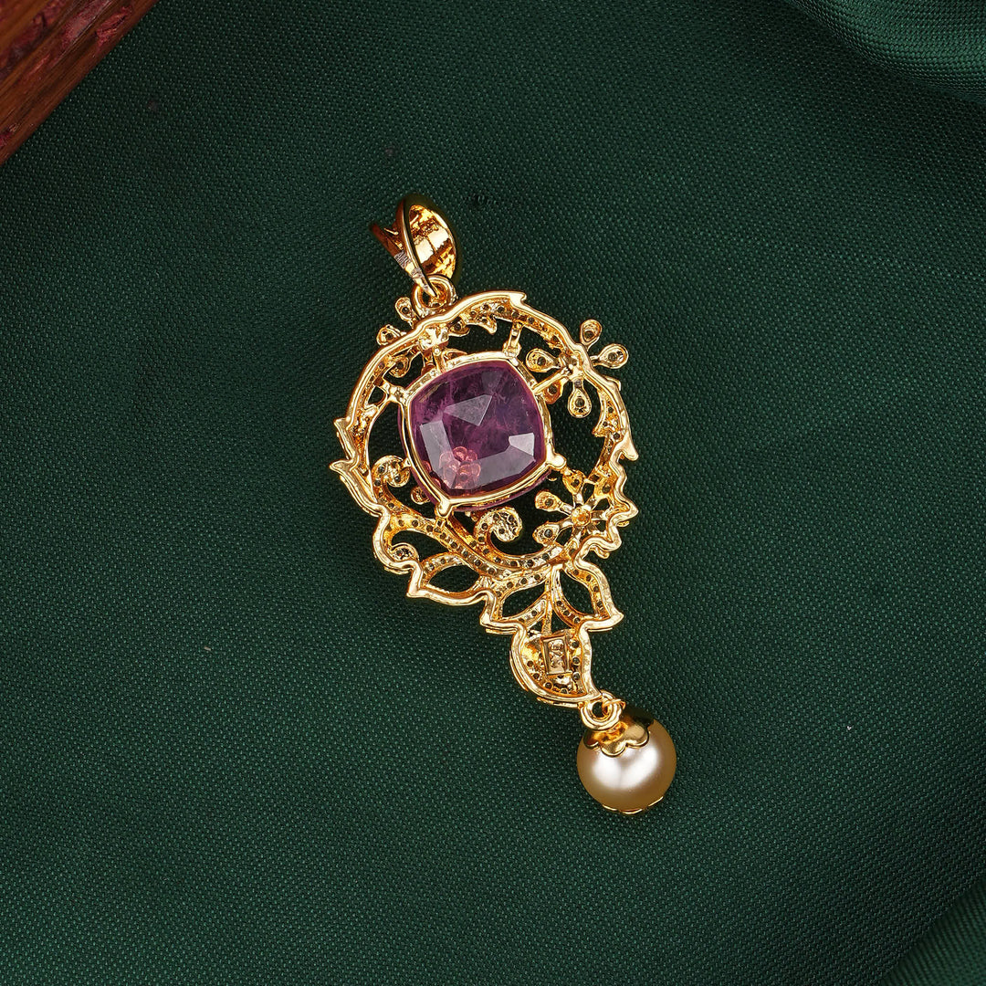 Intricate Diamond Design Pendant