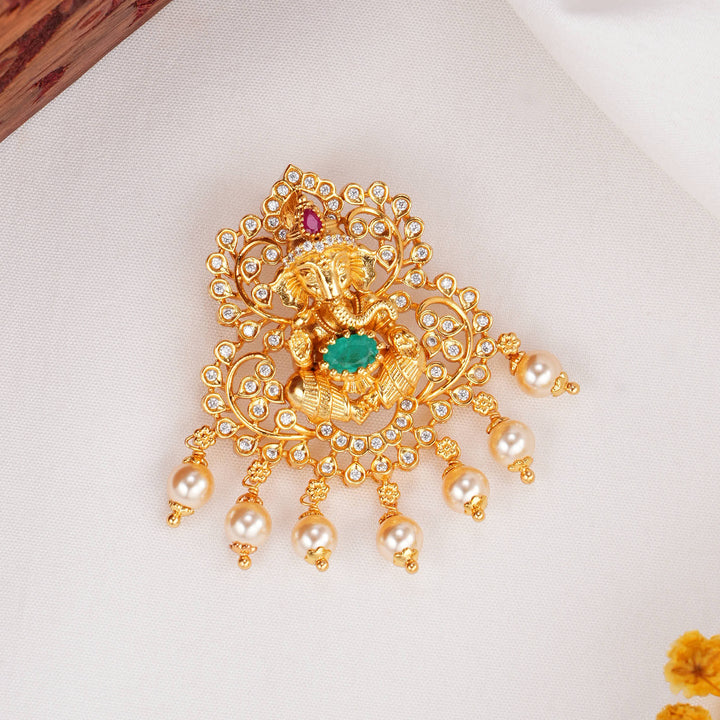 Cute Vinayaga Stone Pendant