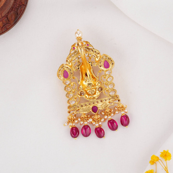 Lord Perumal Stone Pendant