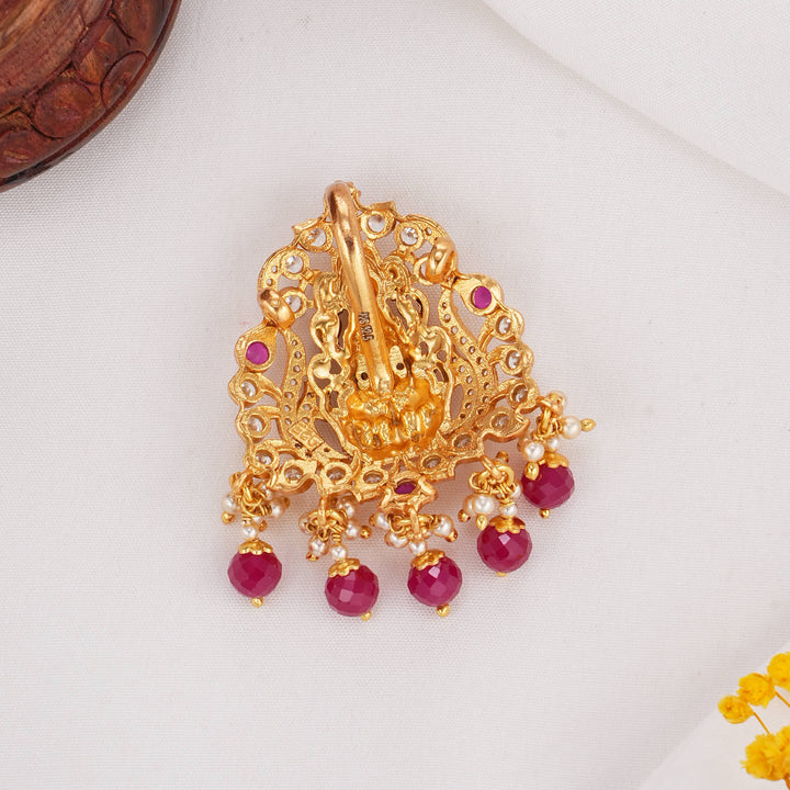 Blessed Lakshmi Stone Pendant