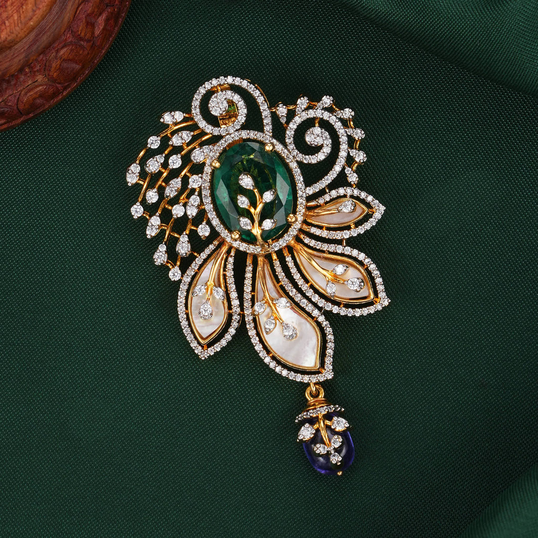 Ethereal Diamond Design Pendant