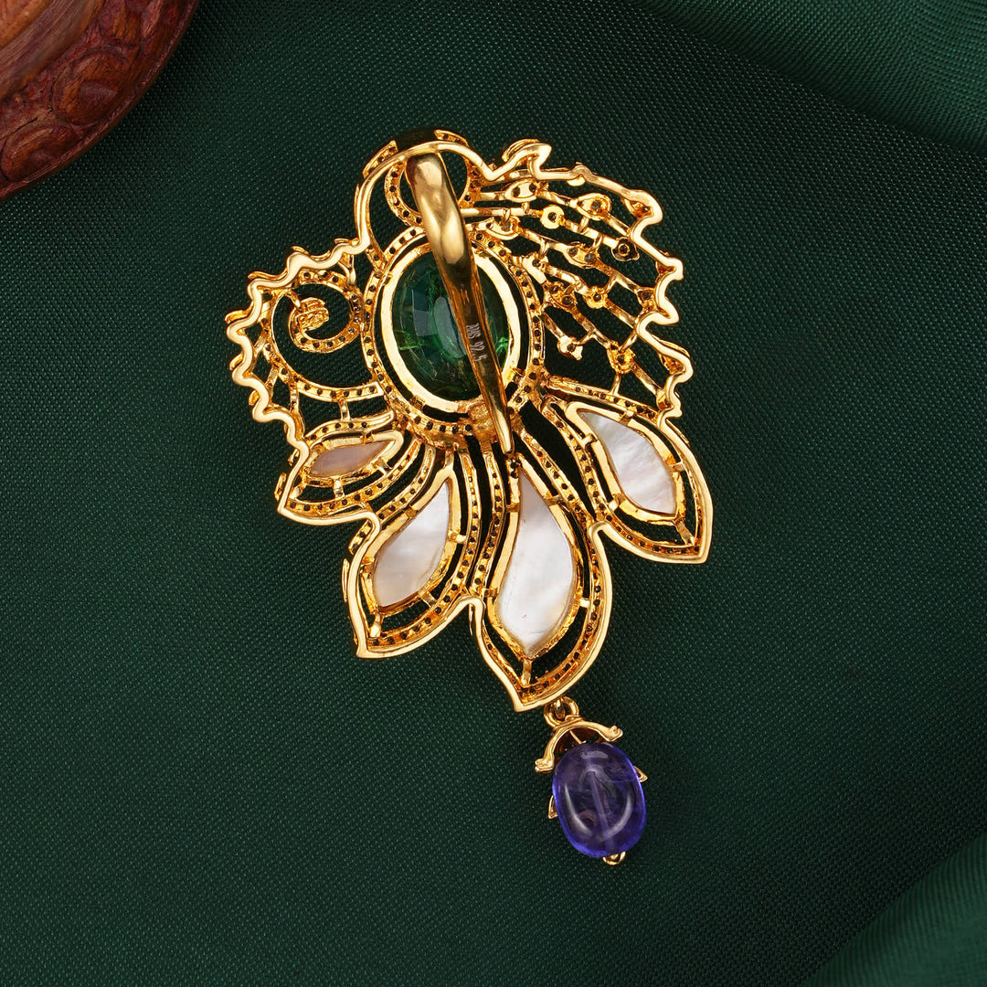 Ethereal Diamond Design Pendant