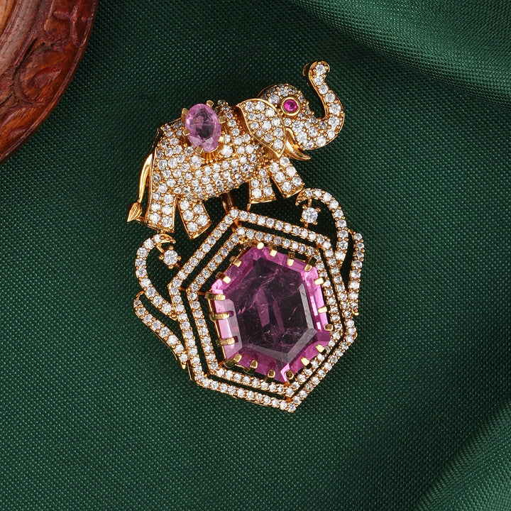 Eternal Tusker Victorian Pendant