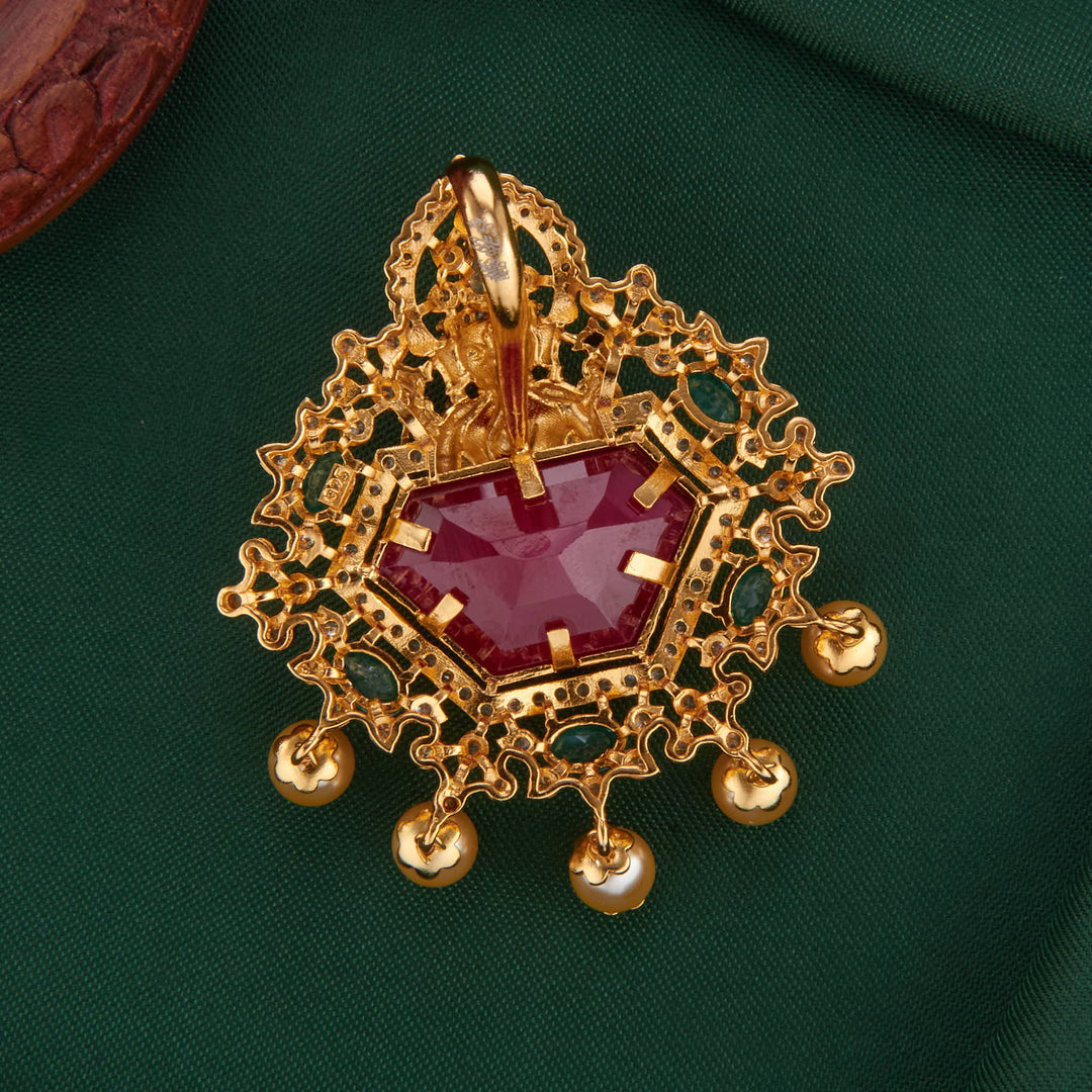 Sparkle Vinayagar Stone Pendant