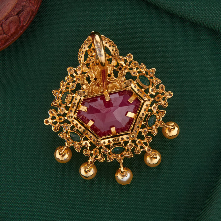 Sparkle Vinayagar Stone Pendant