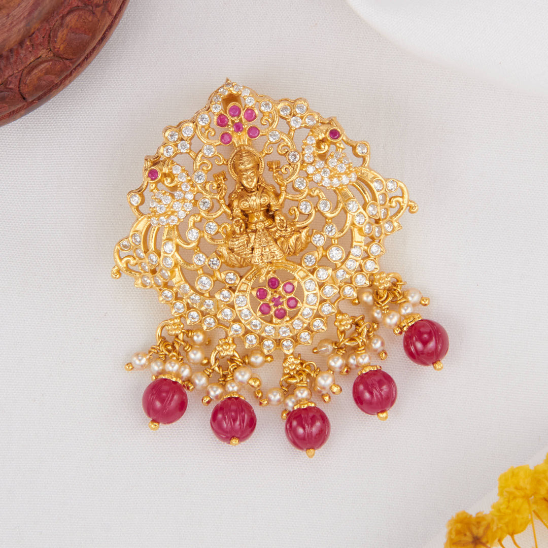 Regal Sparkle  Stone Pendant