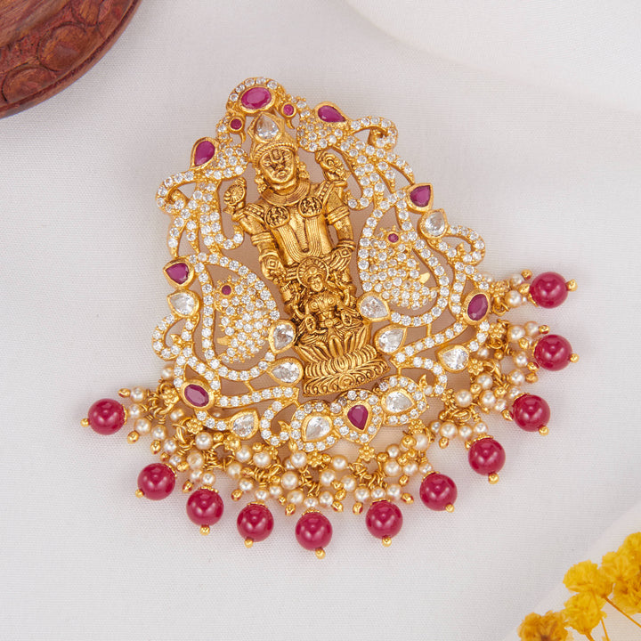 Perumal Lakshmi  Stone Pendant