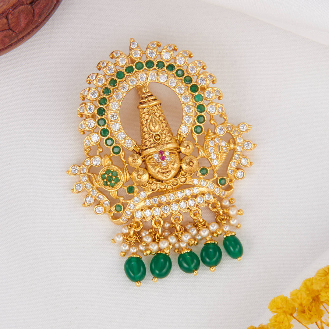Divine Allure Stone Pendant