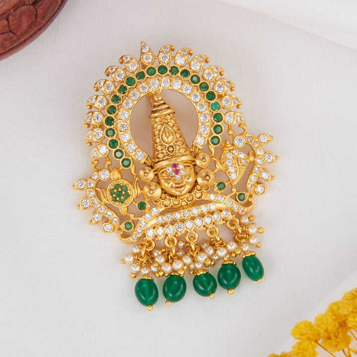 Divine Allure Stone Pendant