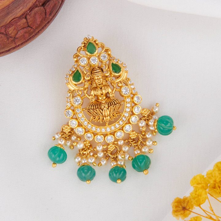 Celestial Grace Stone Pendant