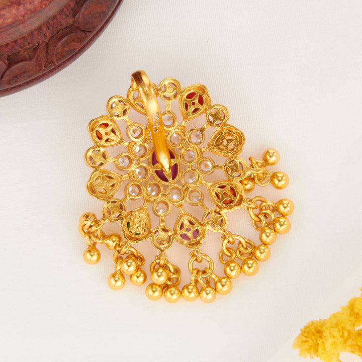 Multihued Stone Pendant