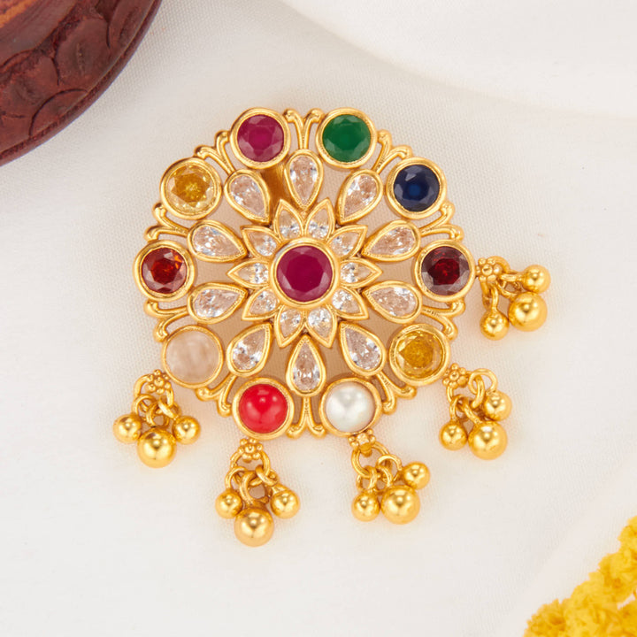 Harmonious Hues Stone Pendant