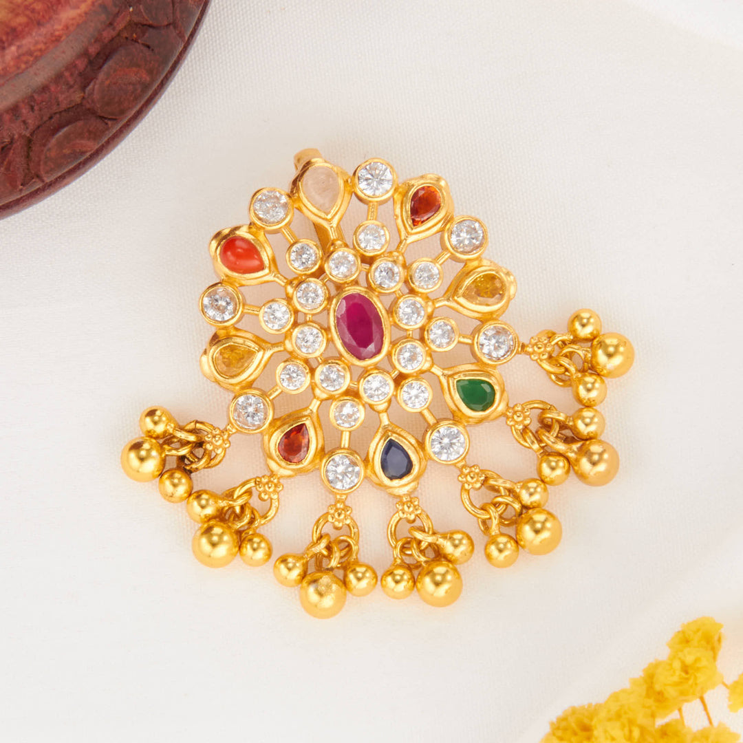 Vivid Aura Stone Pendant