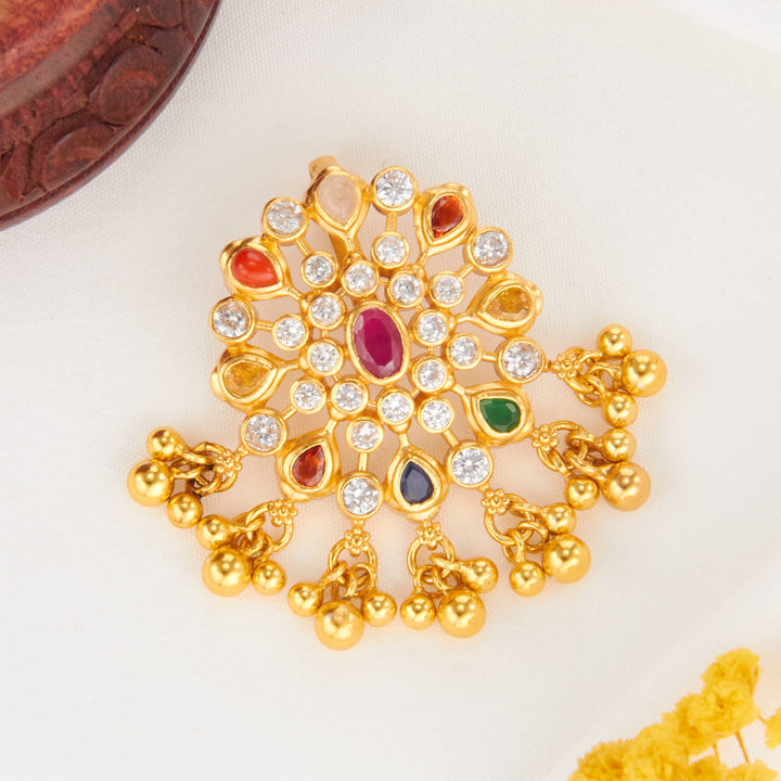 Vivid Aura Stone Pendant