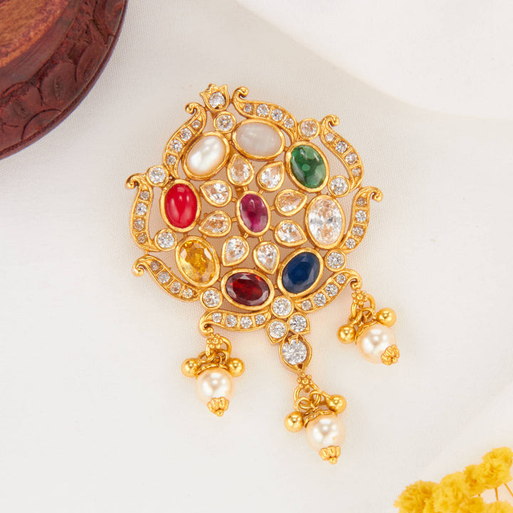 Opulent Beauty Stone Pendant