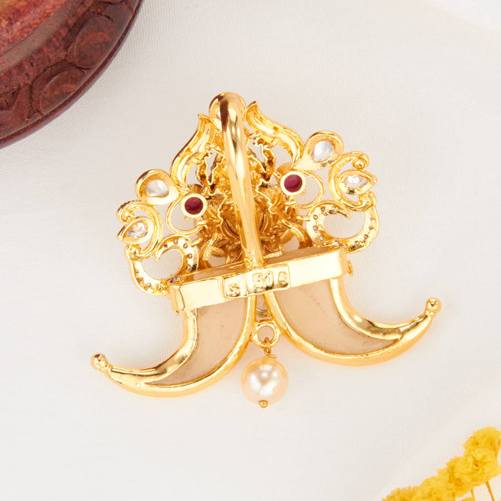 Aazhisai Pachi Pendant