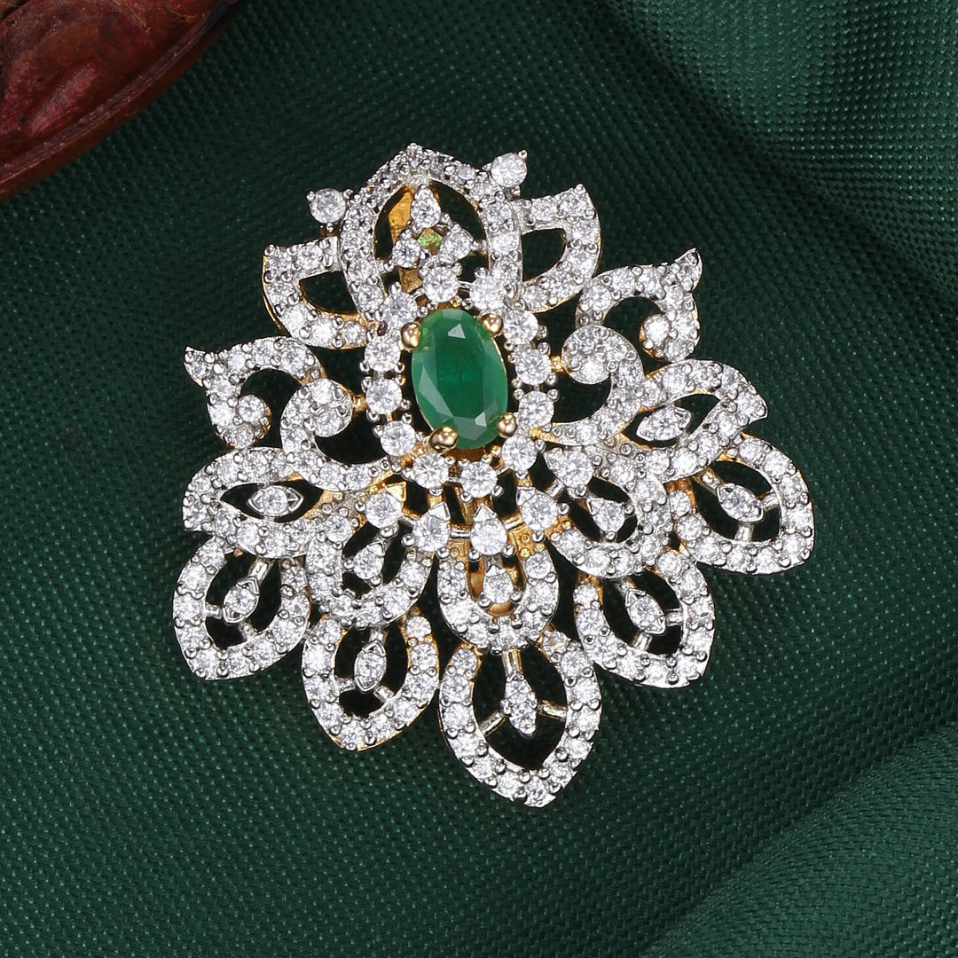 Gleaming Diamond Design Pendant