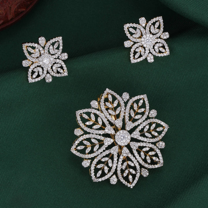 Prismatic Elegance Avikam Pendant Set