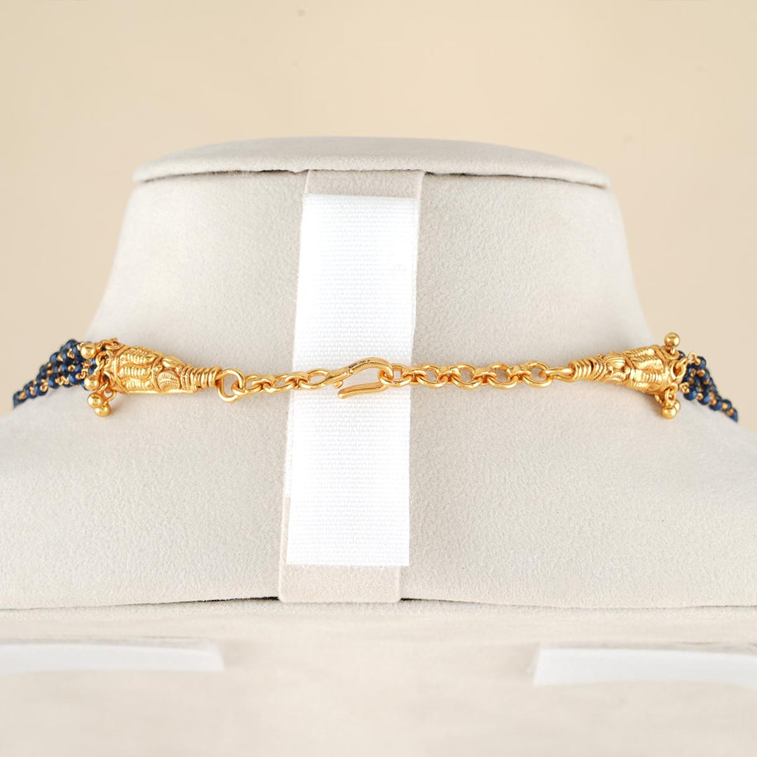 Royal Blue Beads Chain