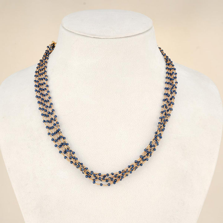 Royal Blue Beads Chain