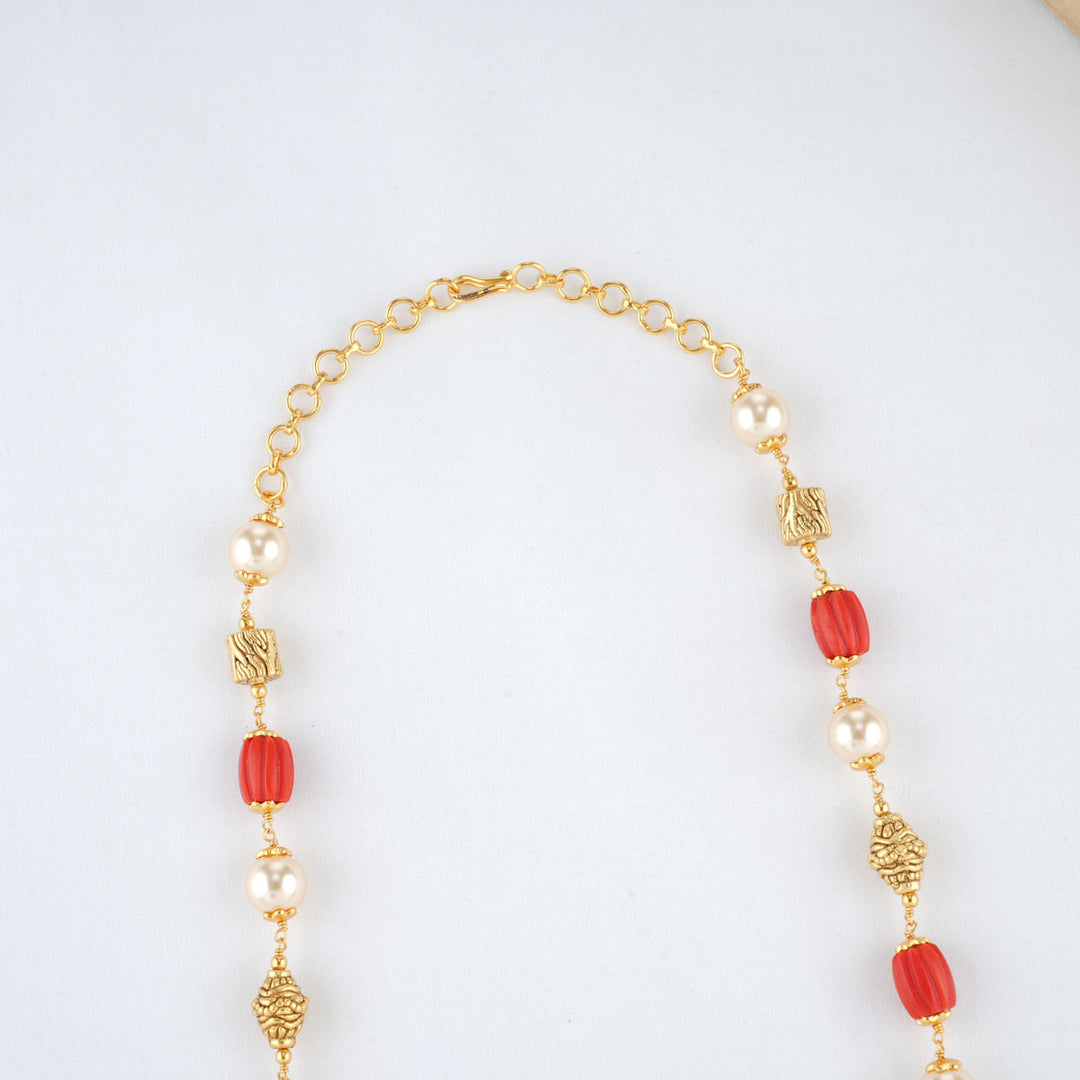 Lilac Coral Beads Chain
