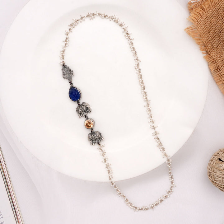 Modern Look Oxidised Chain