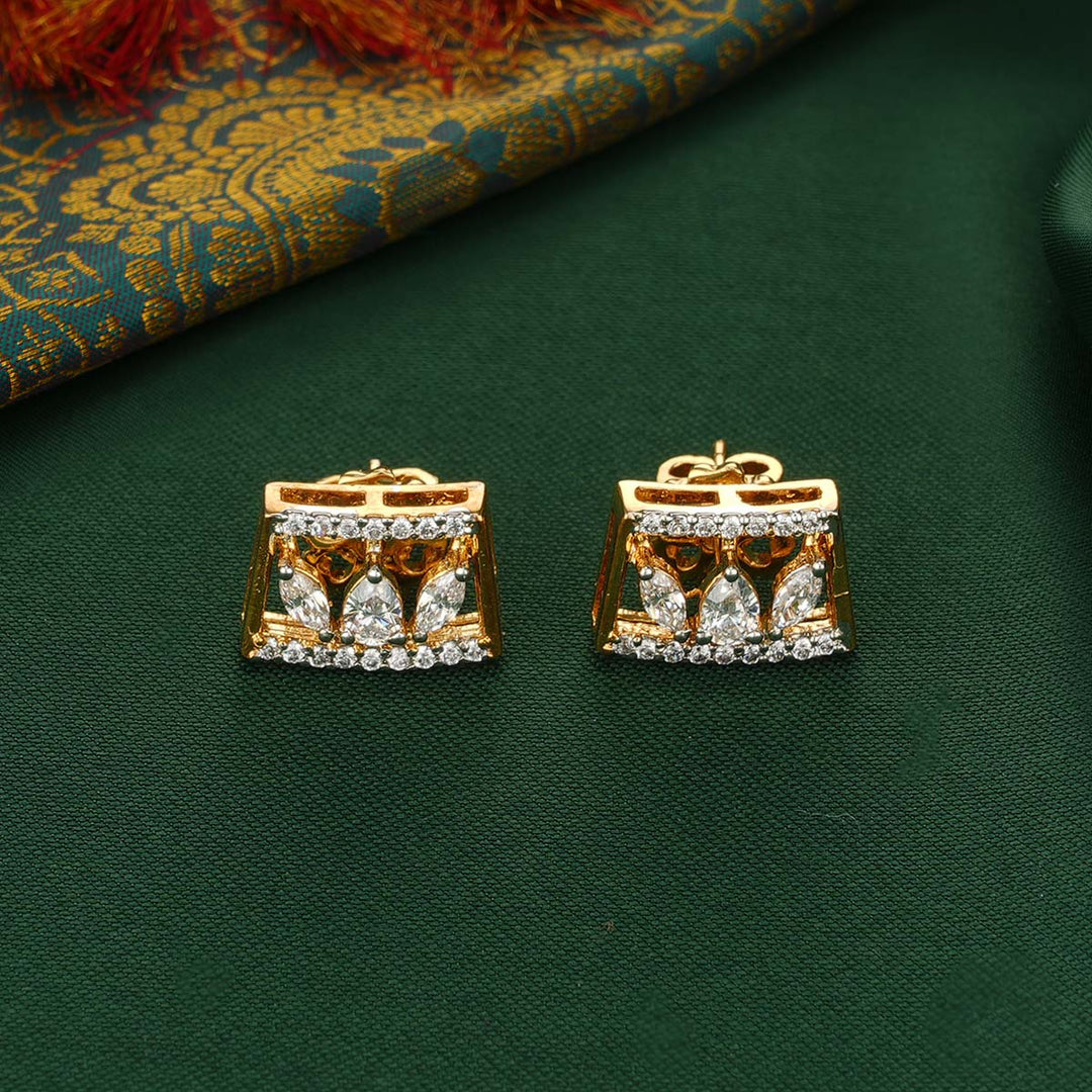 Austria Mangalsutra Chain With Earrings