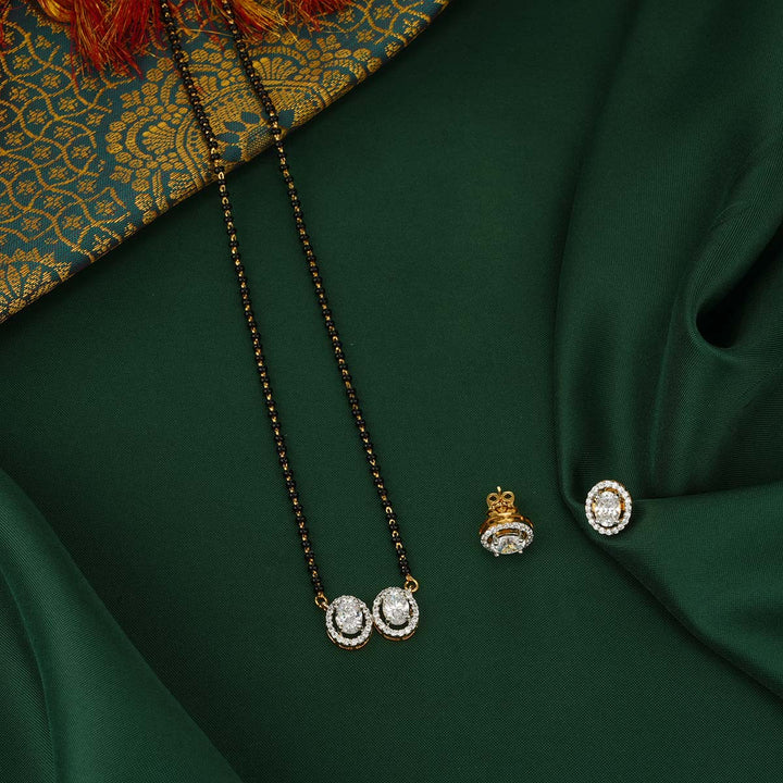 Shakshitha Mangalsutra Chain With Earrings