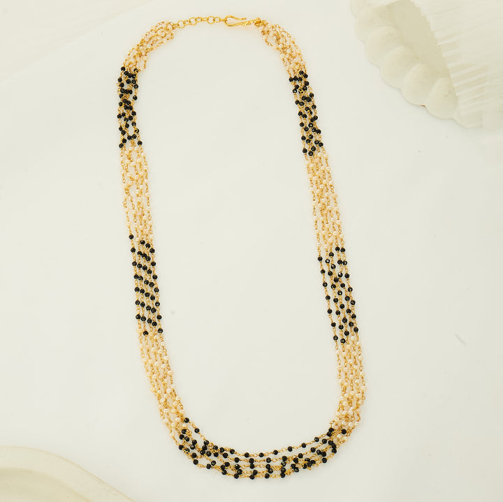 Black & White Beads Chain