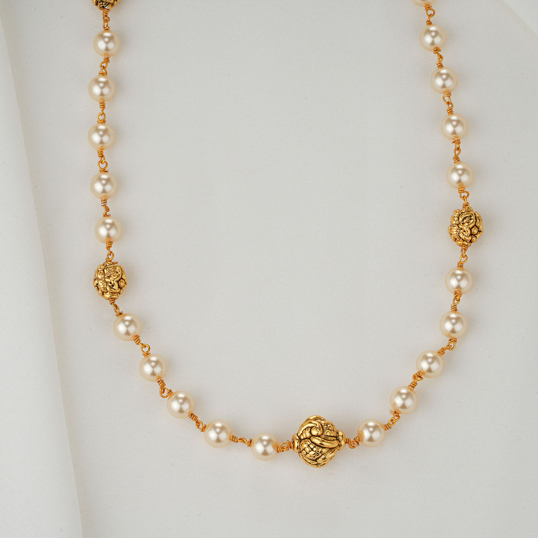 Golden Glow Stone Chain