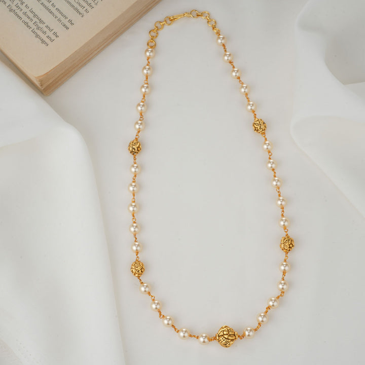 Golden Glow Stone Chain