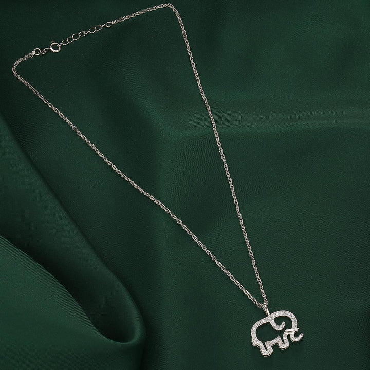 Cute Elephant Swarovski Chain