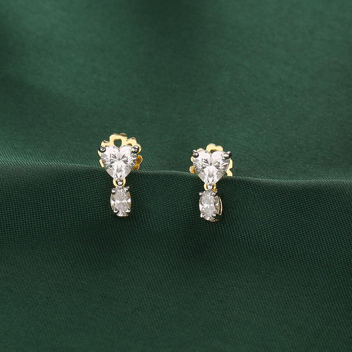 Glitz Mangalsutra Chain With Earrings