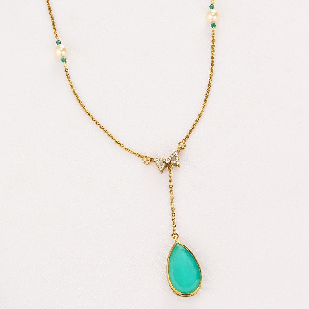 Eternal Glow Chain With Earrings