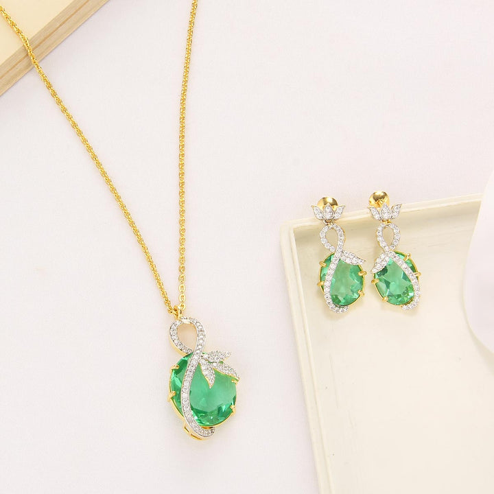 Frelinkha Chain With Earrings