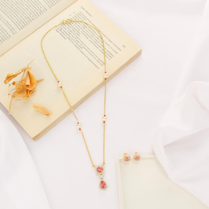 Avanika  Chain With Earrings