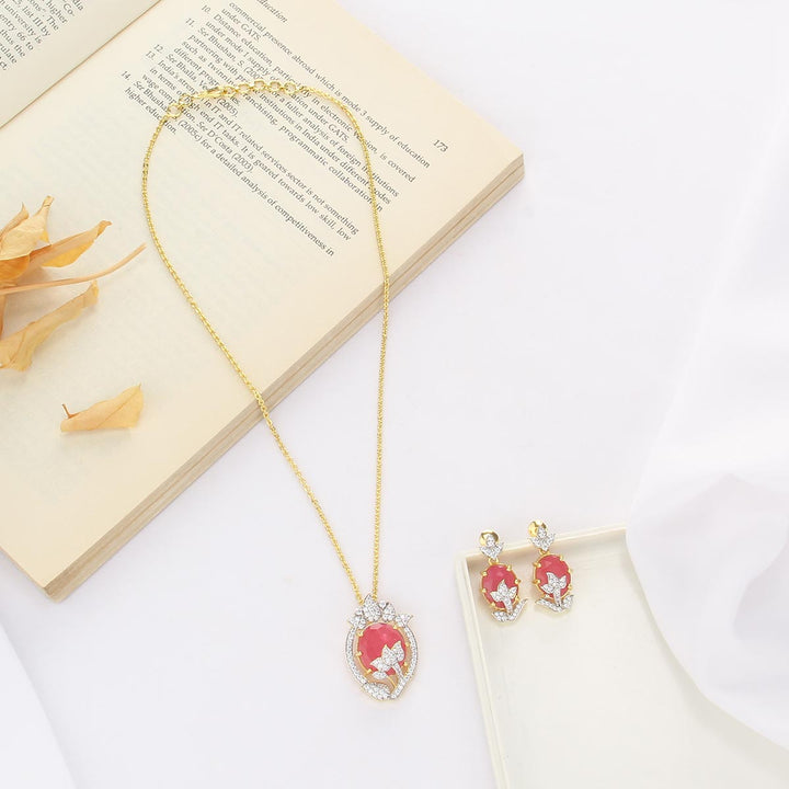 Lakshana Chain With Earrings