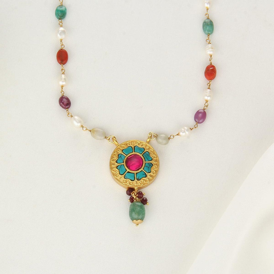 Dheeksha Kundan Chain