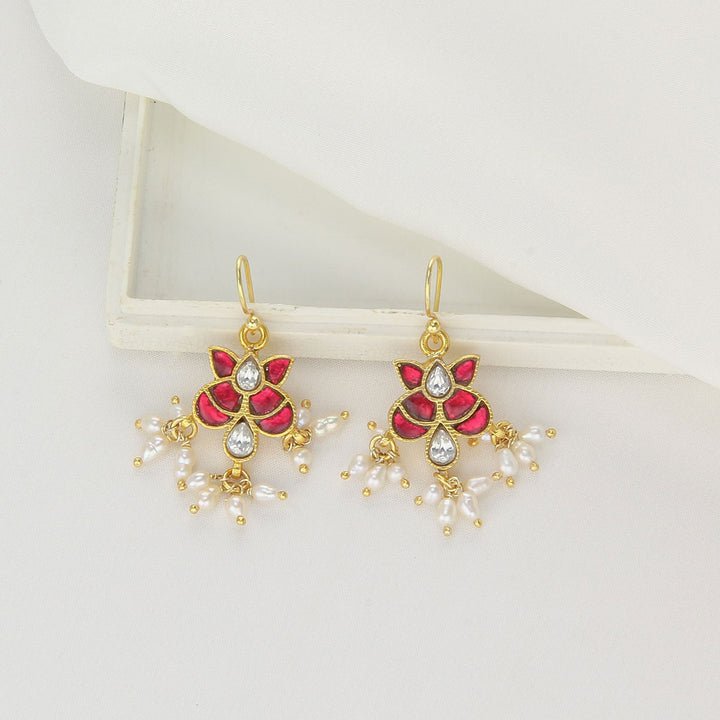 Liora Kundan Chain Set