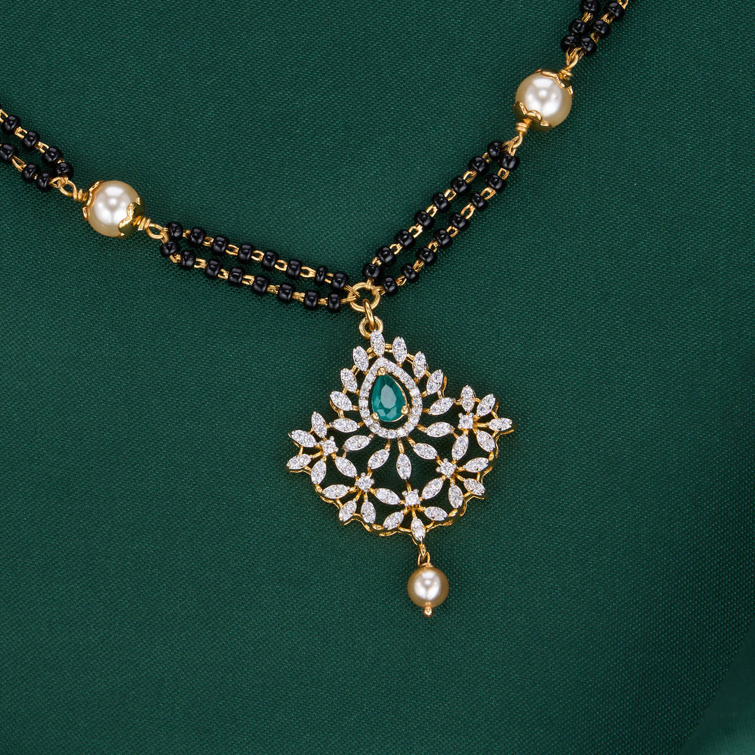 Brielle Avikam Mangalsutra Chain with Earrings